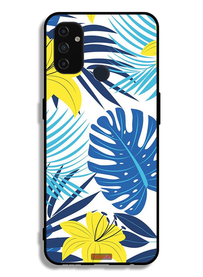 Tolwak OnePlus Nord N100 Protective Case Cover Feather And Flower Art - Image 2