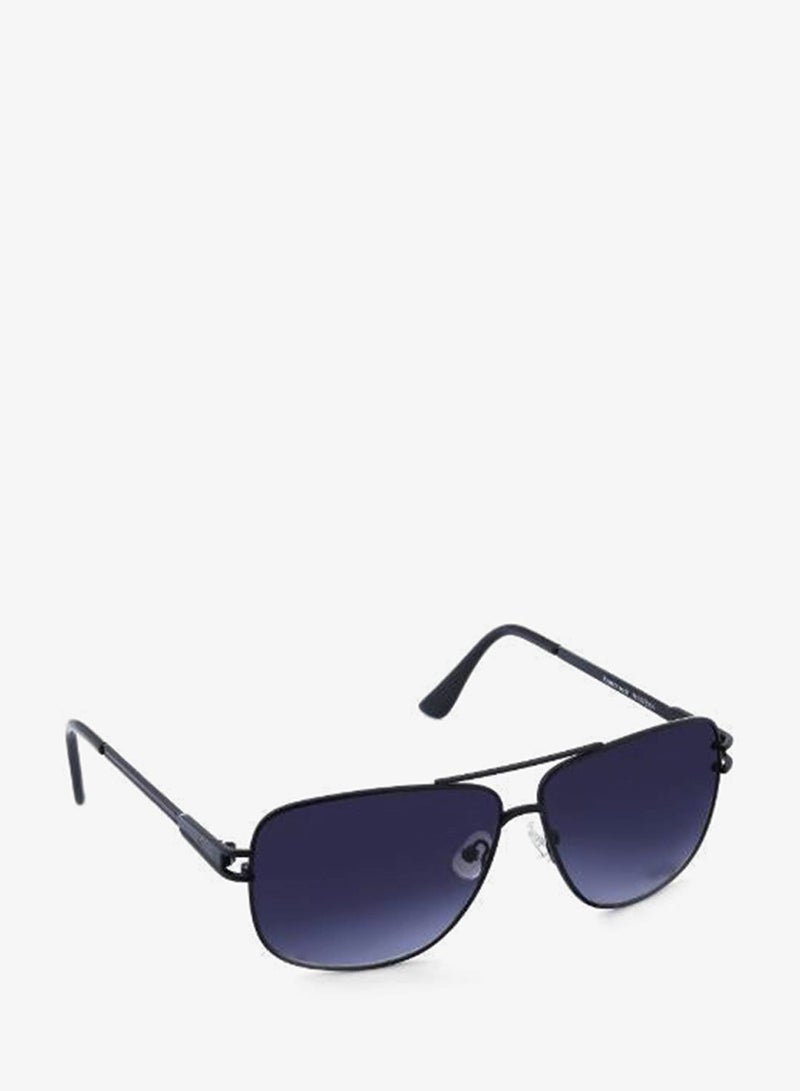 fastrack UV Protection Sunglasses Black Frame Smoke Mirror Lens 58mm  - M197BK4V - Image 1