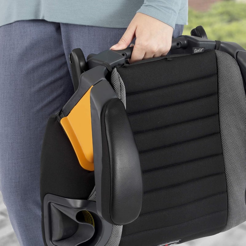 Chicco GoFit Plus Backless Booster Car Seat with Quick-Release Latch - Image 5