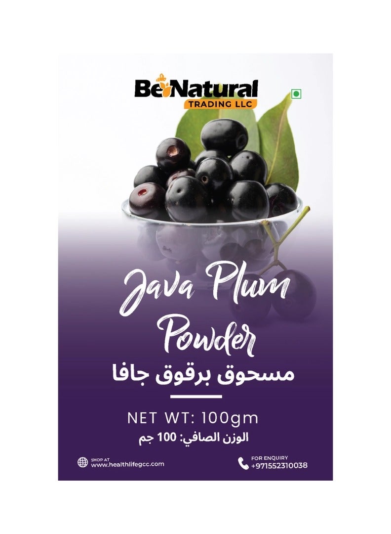 Be Natural Jamun powder – 100 gm - Image 1