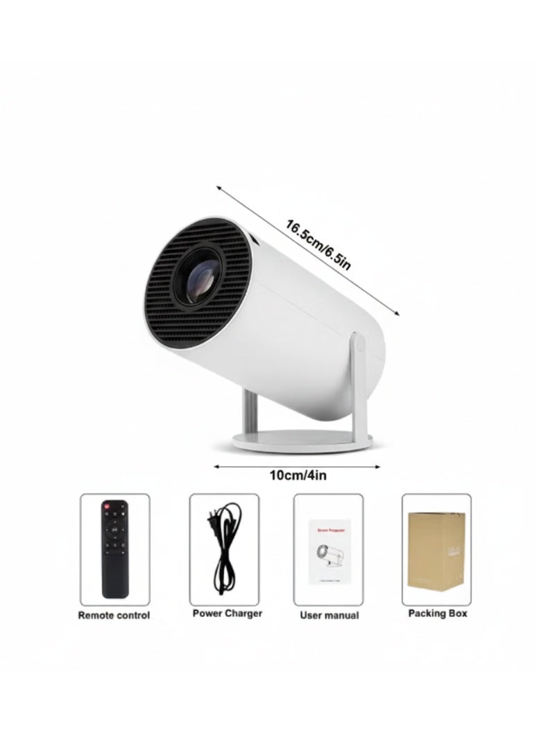 HY300 Smart Mini Projector | Android 11 | Auto Keystone | 2.4/5G WiFi & Bluetooth 5.0 | 1080P & 4K Projector | 130″ Home Theater Portable Projector - Image 5