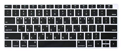 UHamn Korean Language Keyboard Cover Protective Skin Compatible with MacBook Air 13 inch with Retina Display Model A1932, 2018 Release (not Compatible for Old Version MacBook Air 13" A1369 & A1466) - Image 5