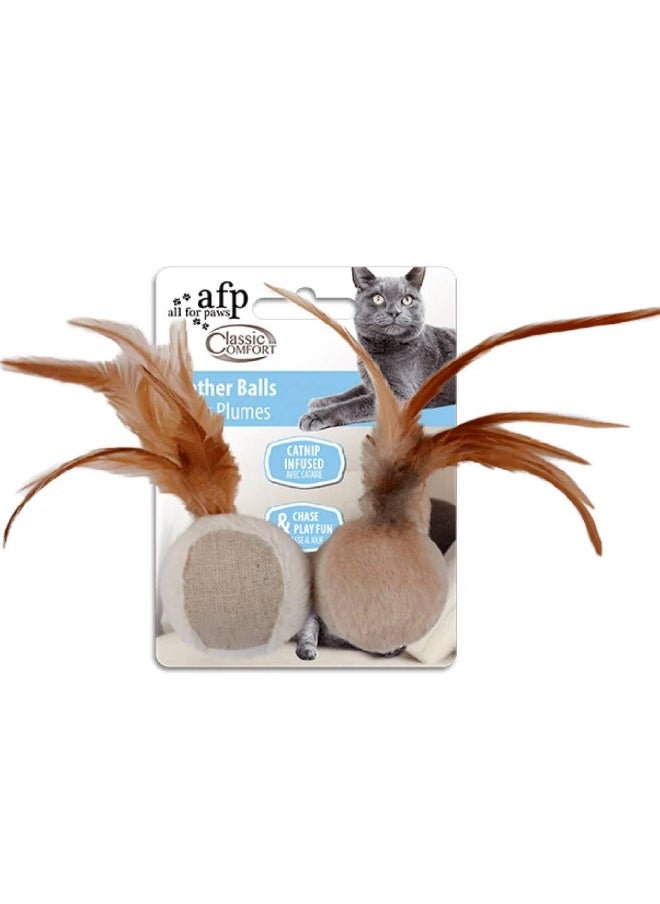 all for paws All For Paws - Classic Comfort - Feather Ball 