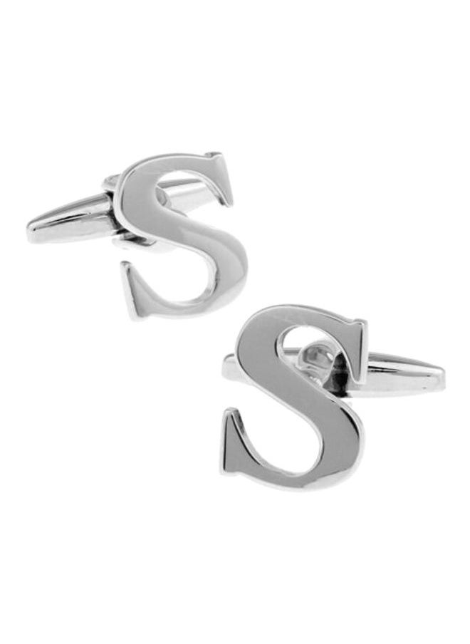 Y&D - Letter S Shaped Shirt Cufflinks - Image 1