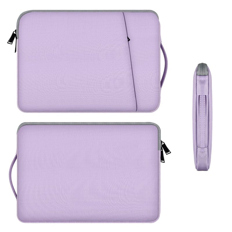 iKammo Laptop Sleeve 14 Inch Laptop Case Computer Bag For 15 Inch New Macbook Air M3 A3114 M2 A2941 2024-2023  Surface Laptop 6/5/4 15 Inch  Hp Lenovo Acer Asus Chromebook 14  Purple - Image 2