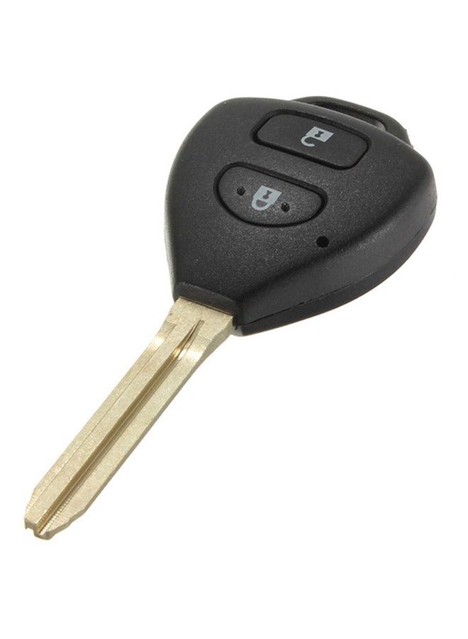 Black Toyota Camry Corolla Car Key Case With Anti Drop And Wear-Resistant Key Sleeve Protective Cover - Image 1