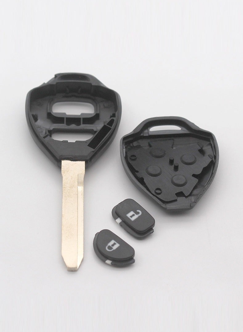 Black Toyota Camry Corolla Car Key Case With Anti Drop And Wear-Resistant Key Sleeve Protective Cover - Image 2
