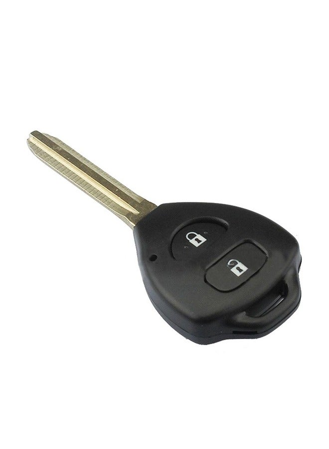 Black Toyota Camry Corolla Car Key Case With Anti Drop And Wear-Resistant Key Sleeve Protective Cover - Image 3