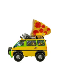 Teenage Mutant Ninja Turtles Urtles Pizza Blaster Rc Movie Edition - Fun 2.4Ghz Remote Control Vehicle W/6 Foam Pizza Launchers - Ages 5+  - Image 1