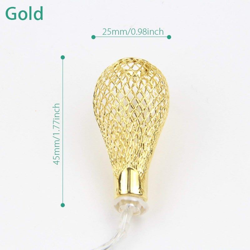 MIRADH 14 Bulb Shape Led Lantern 16ft Long Lantern Fairy Lights Diwali Christmas String Lights Outdoor Decorative Lights for GardenHomePartyBedroom Warm White Bulb Shape - Image 4