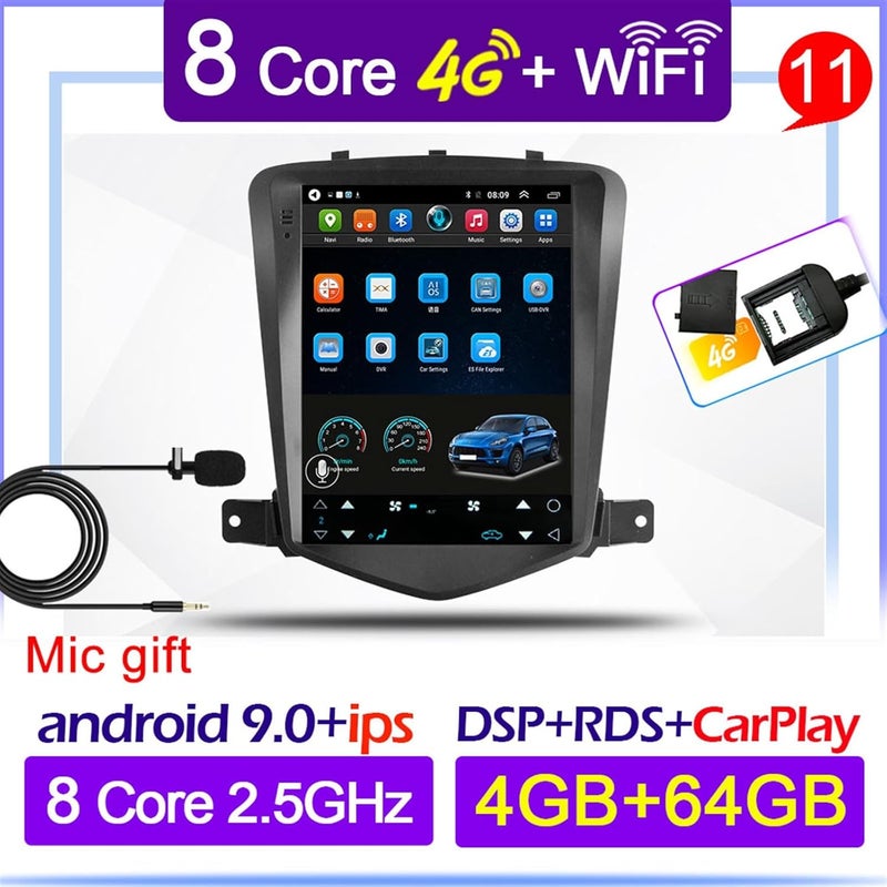 Wivplex Android 10 Car Multimedia Player for Cruze J300 - Image 2