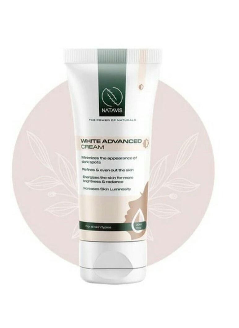 White advanced cream