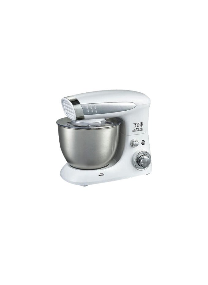 Black & White - Black and White Stand Mixer, 600 Watt ,SC-132A - Silver - Image 1