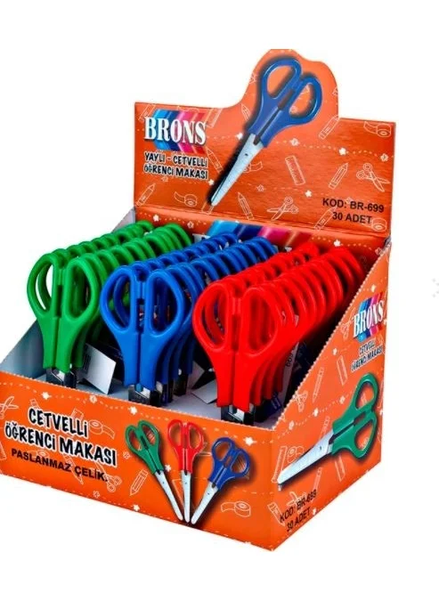 Brons Br-699 Ruler Scissors