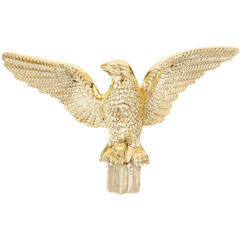 Eagle Finial Flagpole Topper Plastic Decorative Ornament For Garden Patio Replacement - Image 2