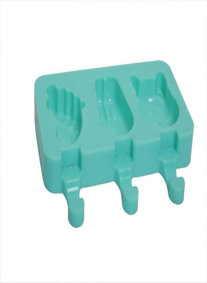 Barasti Silicone Candy Mold with 4 Cavities Ice Pop Mold Cakesicle and Popsicle Mold for Making Ice Cream Desserts and Frozen Treats - Image 4