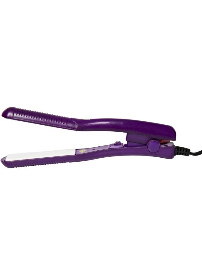 Oneteck Onetech Mini Ceramic Flat Iron, Purple - Image 1