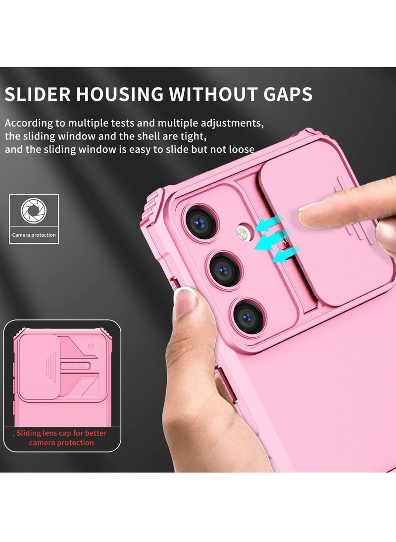 Generic Samsung Galaxy A35 5G / Galaxy A55 5G Case Cover, Innovative Telescopic Bracket, Sliding Protection Camera Window, Slim Thin PC&TPU Shockproof Mobile Phone Case  - Image 2