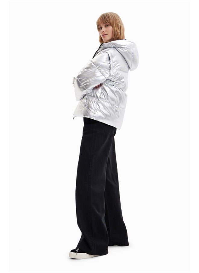 DESIGUAL - Detachable sleeve padded jacket - Image 1