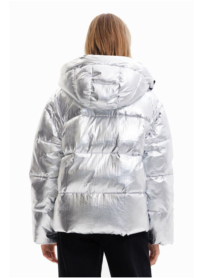 DESIGUAL - Detachable sleeve padded jacket - Image 1