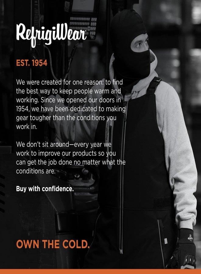 قناع وجه RefrigiWear Flex-Wear خفيف الوزن مبطن برقبة طويلة وفتحة (أسود، مقاس واحد يناسب الجميع) - Image 5