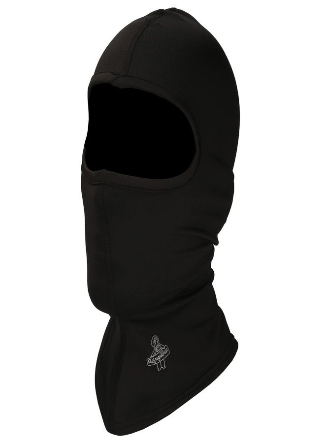 قناع وجه RefrigiWear Flex-Wear خفيف الوزن مبطن برقبة طويلة وفتحة (أسود، مقاس واحد يناسب الجميع) - Image 1