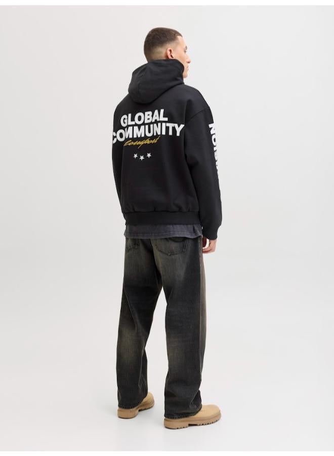 JACK & JONES Logo Regular Fit Pullover Hoodie - Image 2