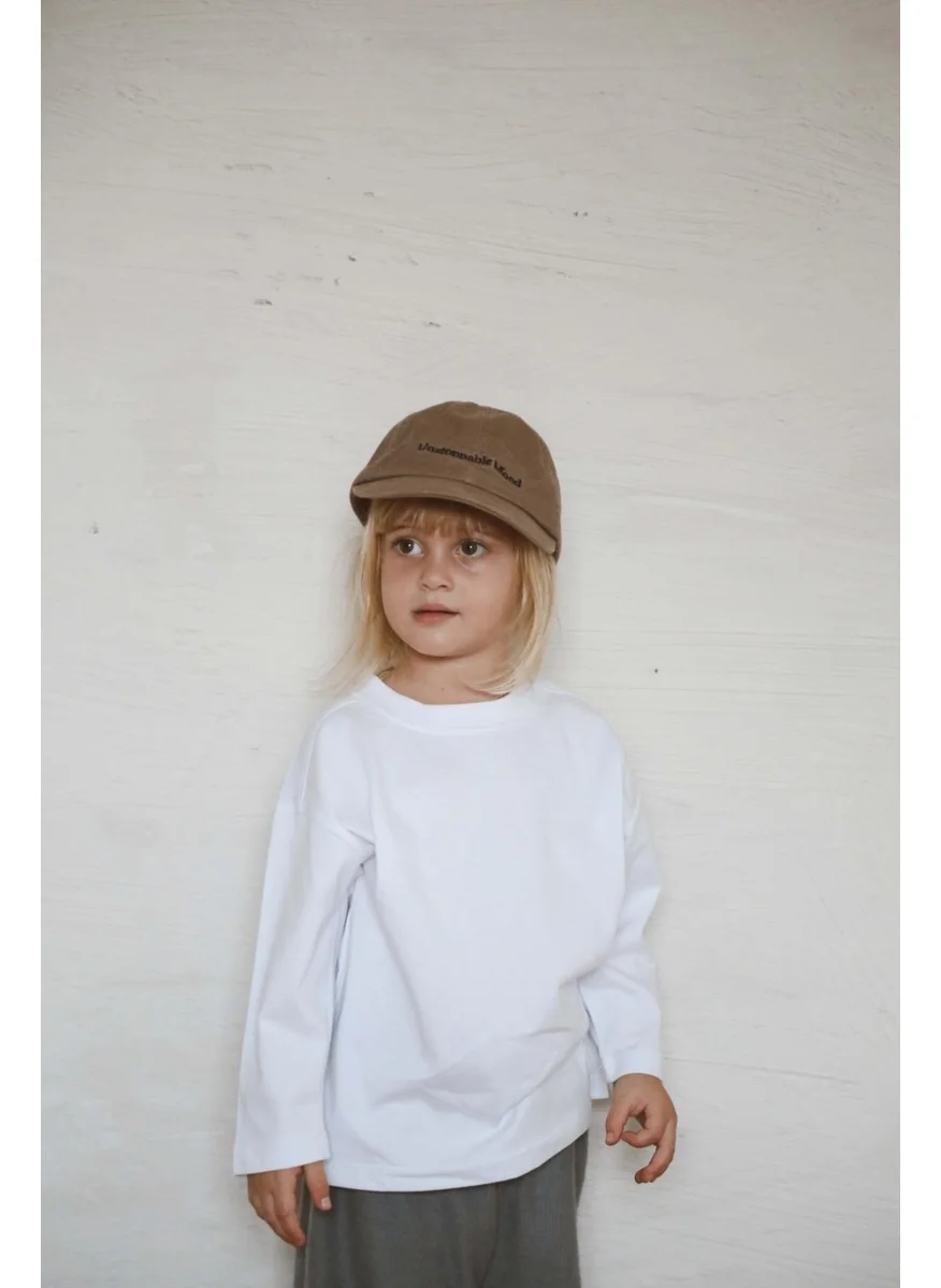 اوهلالا كوالا White Basic Long Sleeve T-Shirt