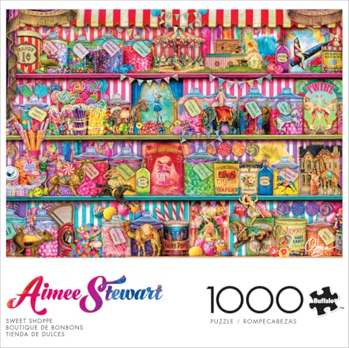 Buffalo Games Aimee Stewart Sweet Shoppe 1000 Piece Jigsaw Puzzle for Adults Challenging Puzzle Perfect for Game Nights Finished Size is 2675 x 1975 - Image 5