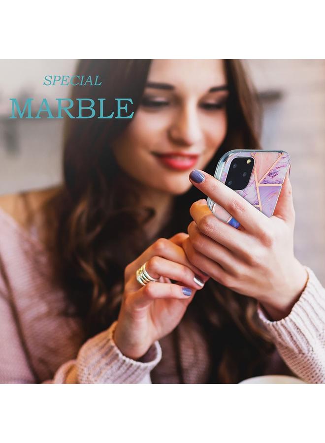 Zaboon Case For iPhone 11 Pro 3D Electroplating Marble Pattern TPU Protective Case - Image 3