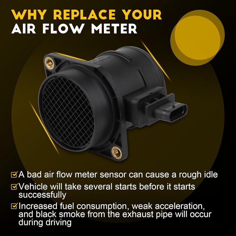 OCPTY Mass Air Flow Sensor Fits For Hyundai Elantra 2020, Nexo 2019-2021, Sonata 2016-2019, Kia Forte 2019-2021, Optima 2017-2020 281642E000 - Image 2