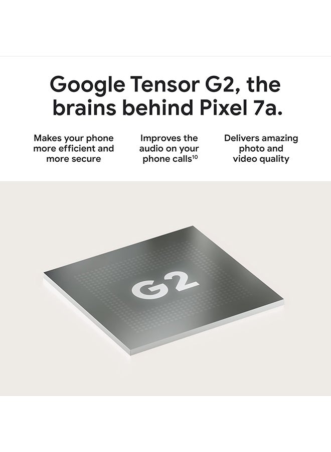 جوجل مجدد - بيكسل 7A أرتيك بلو 128GB 5G LTE - مواصفات دولية - Image 5
