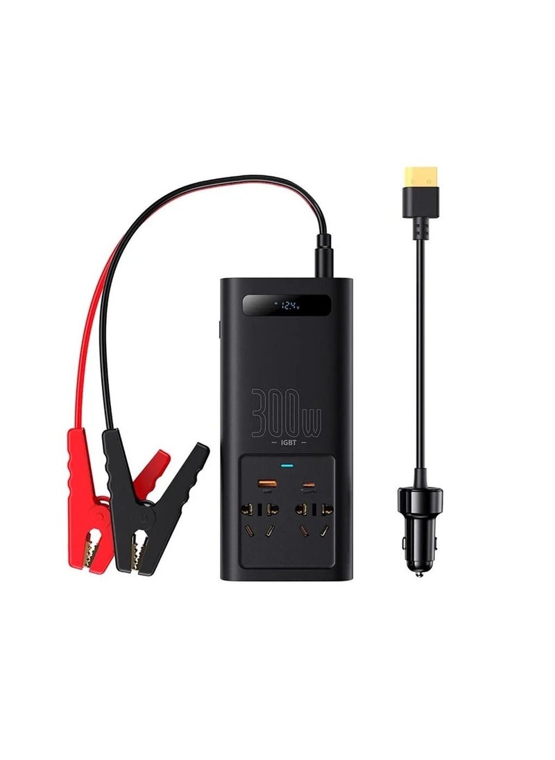 Generic CAR POWER INVERTER 12V-220V - 300W  - Image 1