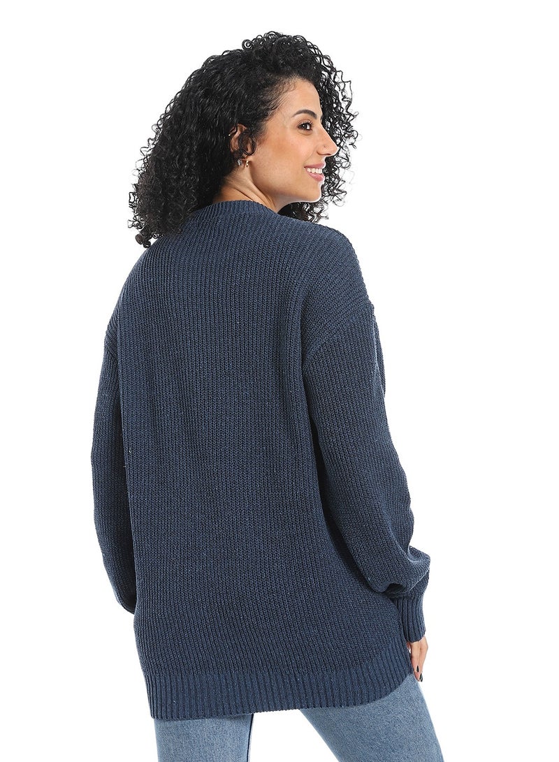 Caesar Women's plain wool pullover with multiple designs - Image 5