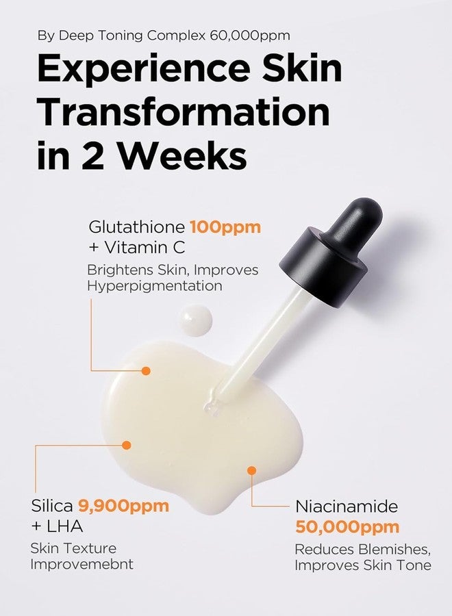 BE+WANTS bewants Deep Toning Glutathione Ampoule Serum | Korean Skincare with Vitamin C & Calendula Extract Oil, 1.01 fl.oz + 0.33 fl.oz (2 Pack) - Image 3
