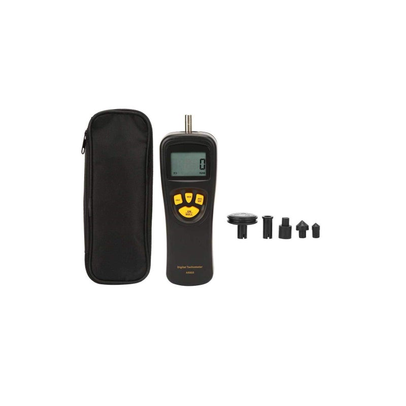 Jectse Digital Tachometer,LCD Handheld Tachometer 0.5-19999RPM,High Tester Counter with /Min/Last Data Backlight Hold Functions - Image 1