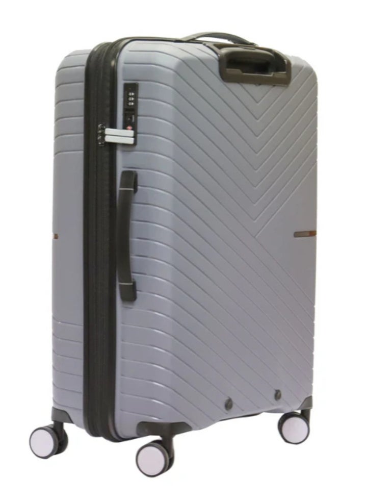 CALVIN KLEIN Sustain 2.0 Hardside Luggage on Wheels for Unisex | Ultra Lightweight ABS on with Spinner Wheels 4 Color Flintstone  - Image 3