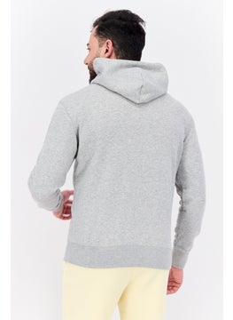 Champion Men Sportswear Fit Long Sleeves Outdoor Sweatshirt, Grey  - Image 3