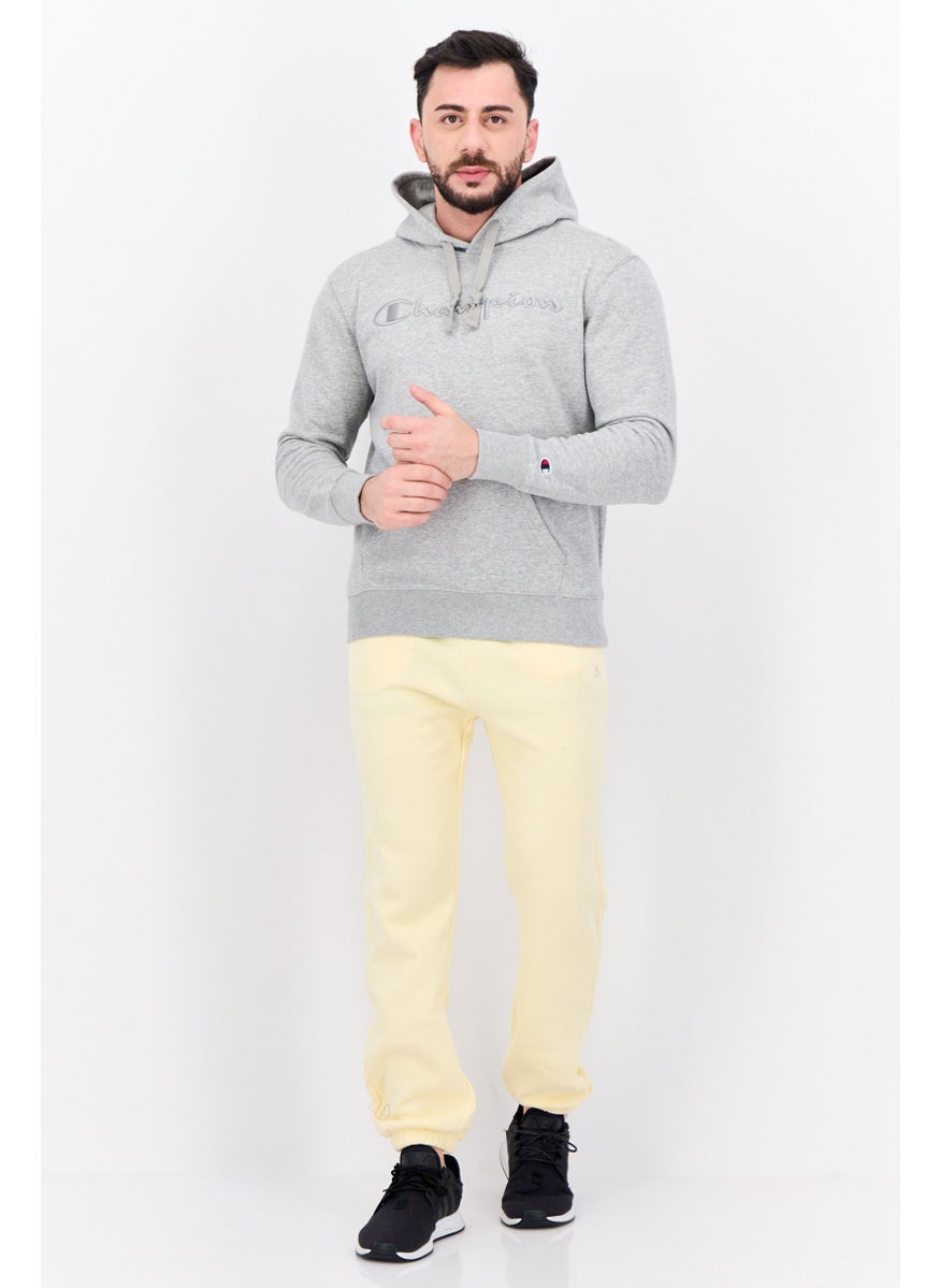 Champion Men Sportswear Fit Long Sleeves Outdoor Sweatshirt, Grey  - Image 4