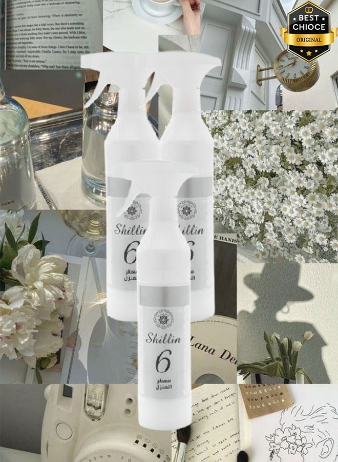 Banafa 3 Pieces Shillin 6 Air Freshner 500ml - Image 1