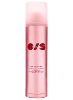 ONE SIZE On 'Til Dawn Mattifying Setting Spray - Full Size 3.4oz/143ml - 16 Hour Waterproof & Matte Makeup Finish with Green Tea & Witch Hazel - Oil Control