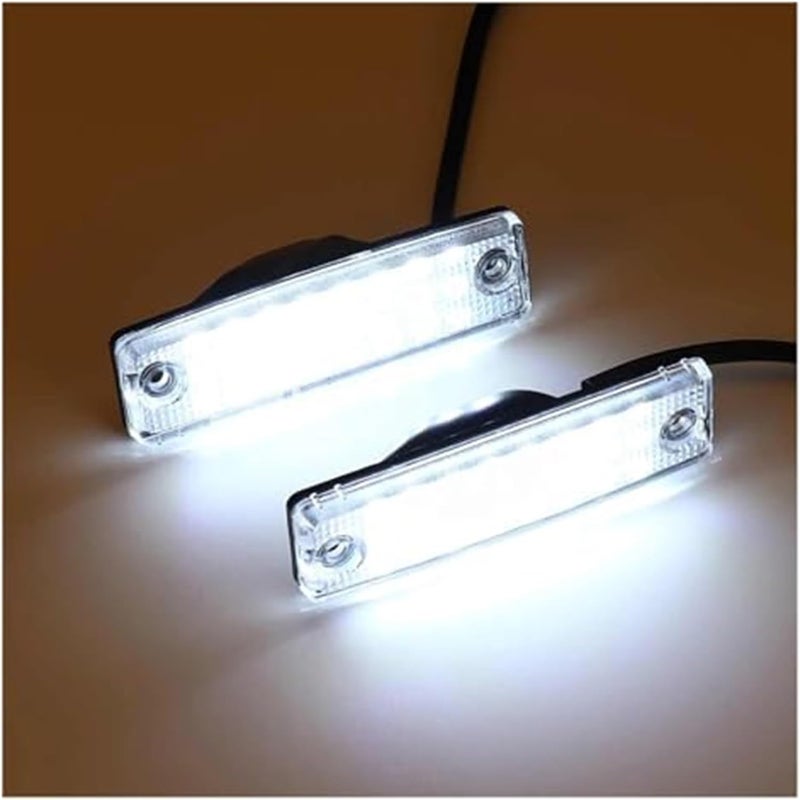 Wivplex 2Pcs White License Plate Light for Toyota - Image 3