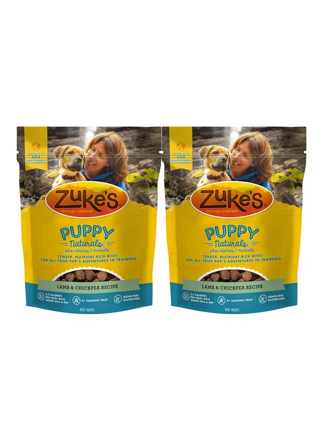 Zuke's Puppy Naturals Dog Treats Lamb & Chickpea, 5 Ounce (Pack Of 2) - Image 1