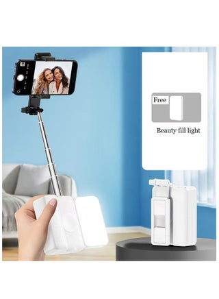 Ultra-mini Three-in-one Bluetooth Mobile Phone Camera Aid Photography Light , With Detachable Fill Light, 360-degree Rotating Selfie Stick+Beauty Light, Mobile Phone Holder, For iPhone Android - pzsku/Z5E229A09658E1A84C220Z/45/_/1736413509/4e0df8bb-4951-4f25-91df-d43530d30ab0
