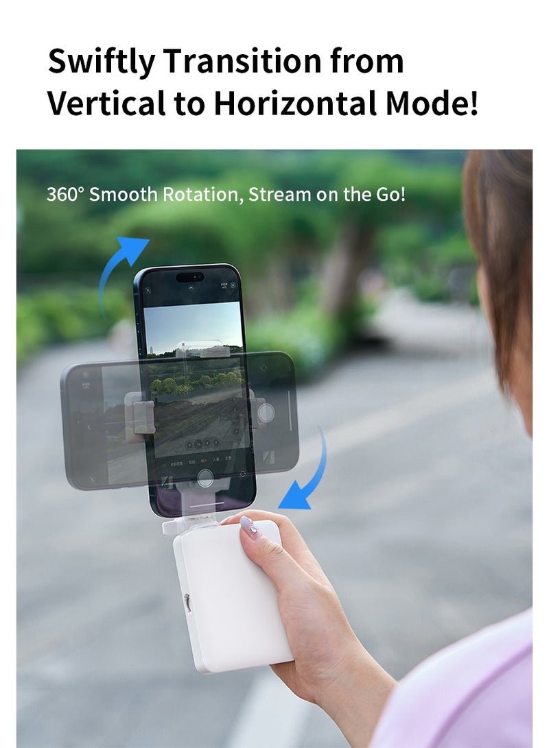 Ultra-mini Three-in-one Bluetooth Mobile Phone Camera Aid Photography Light , With Detachable Fill Light, 360-degree Rotating Selfie Stick+Beauty Light, Mobile Phone Holder, For iPhone Android