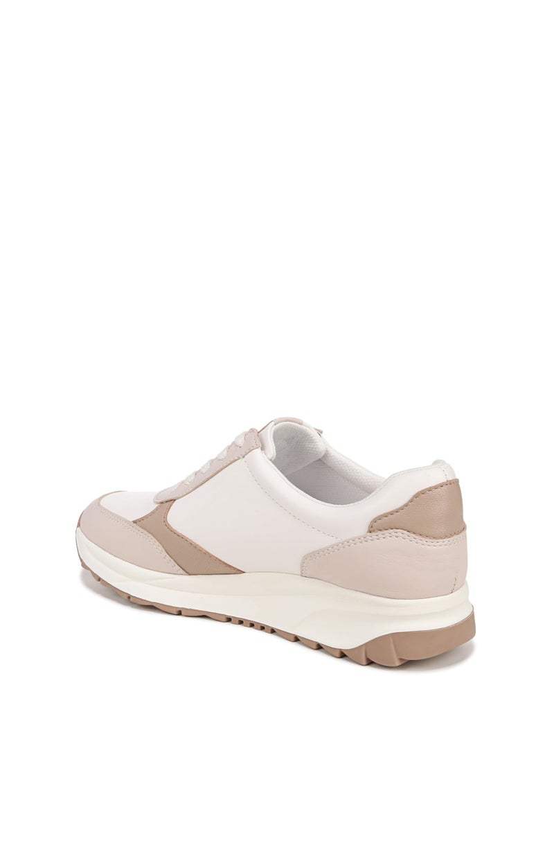 Naturalizer Womens Shay Sneaker Beige Multi Leather 9 M - Image 3