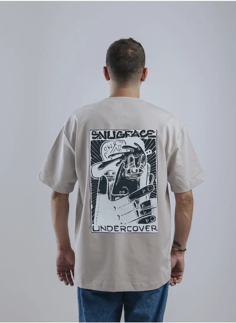 Snugface Snugface The Printed Oversized Men's T-Shirts