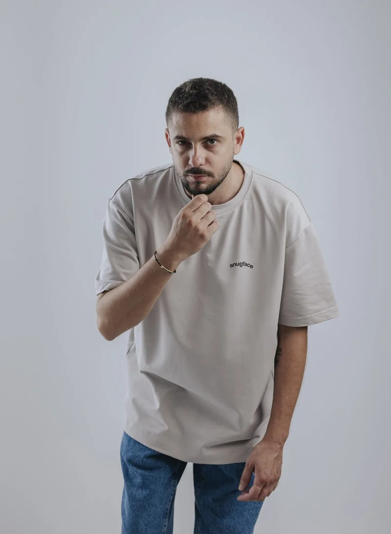 Snugface Snugface The Printed Oversized Men's T-Shirts