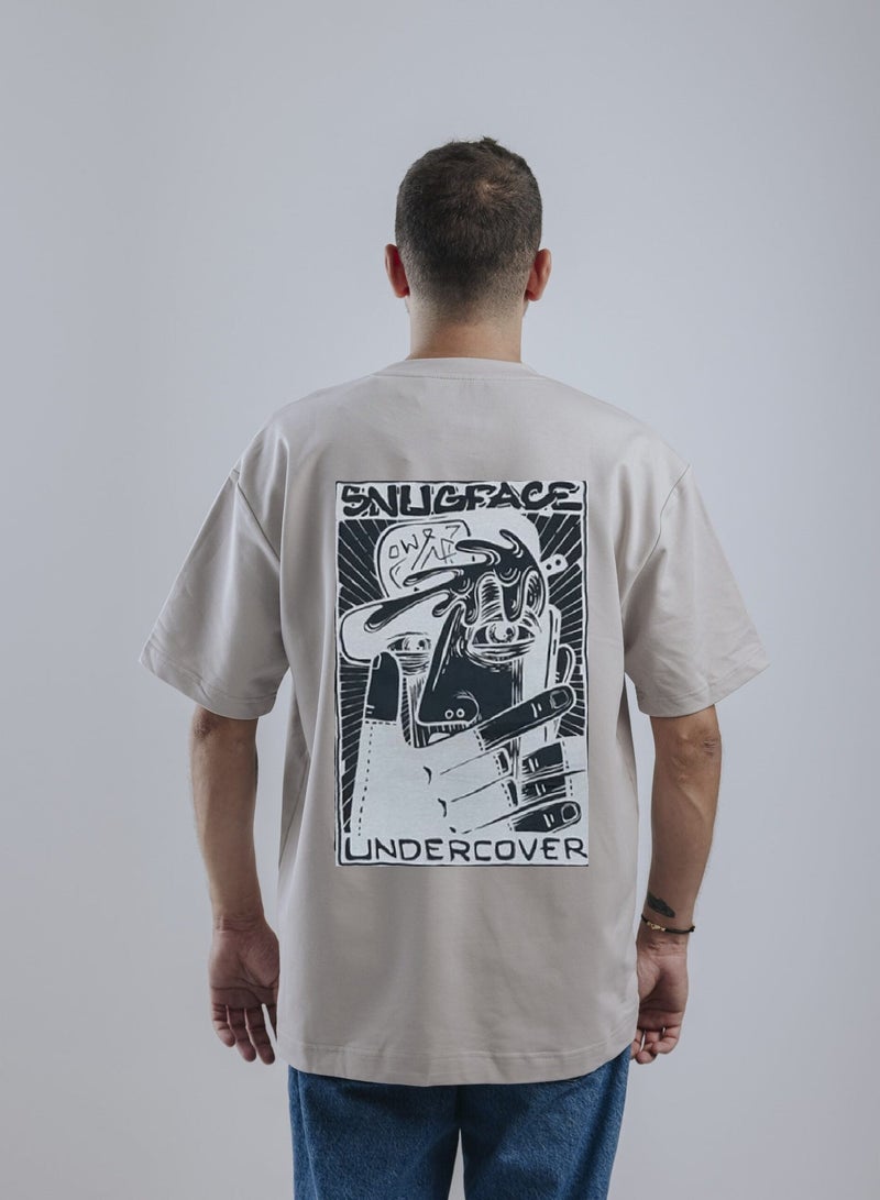 Snugface The Printed Oversized Men's T-Shirts - Image 2