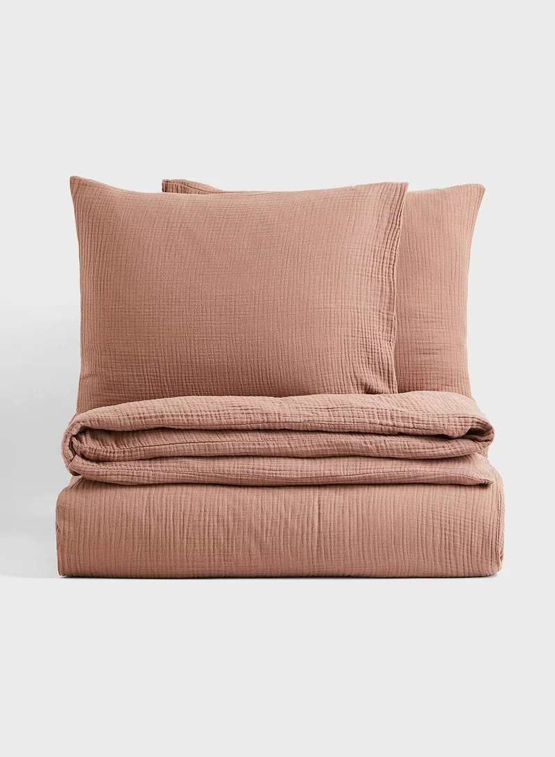 H&M Cotton Duvet Cover Set